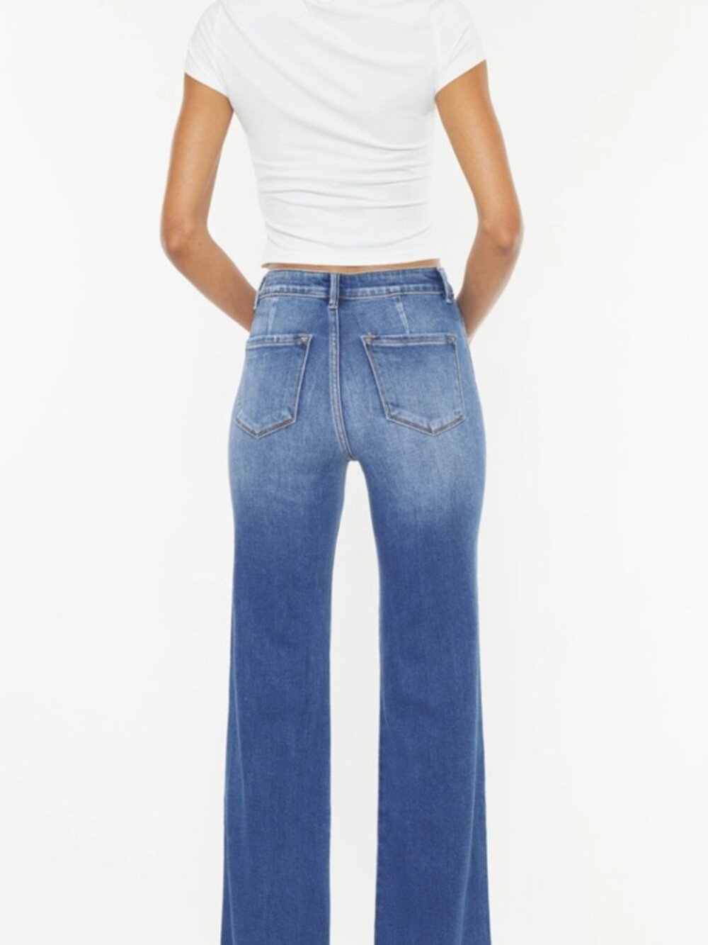 KanCan High Rise Wide Leg Jeans - Picture 3 of 6